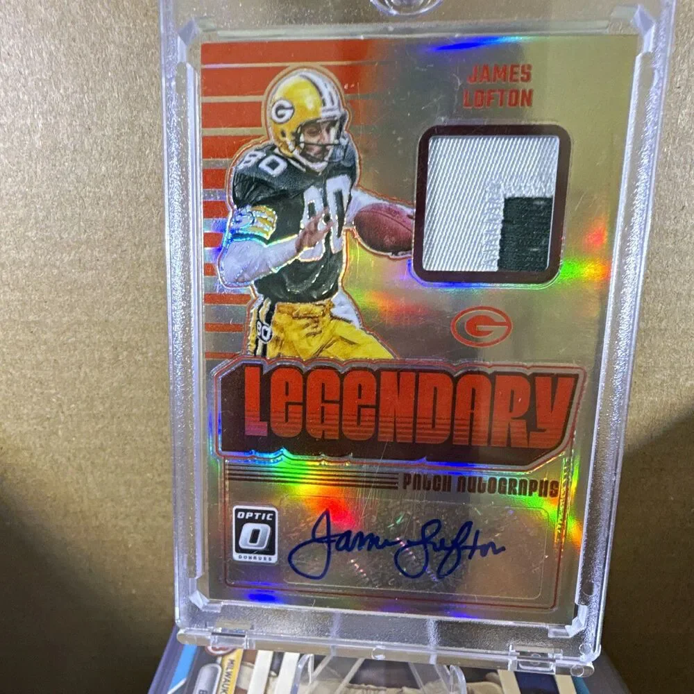 2024 Panini Donruss Optic James Lofton Packers LPA-JLN Auto Patch /25🔥🔥
